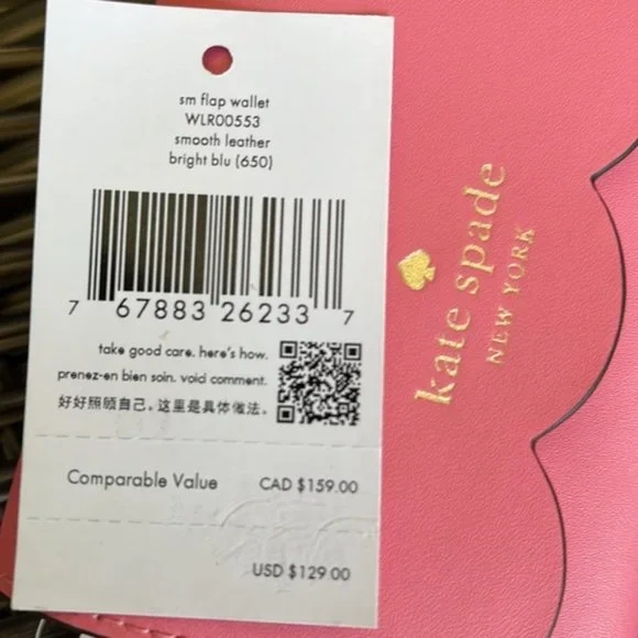 Kate Spade Gemma Small Flap Wallet Pink - Picture 5 of 16